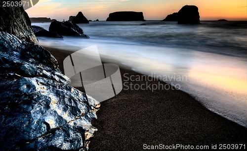 Image of Sunset Bandon Oregon