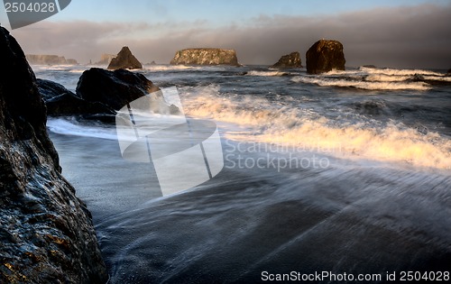 Image of Sunset Bandon Oregon