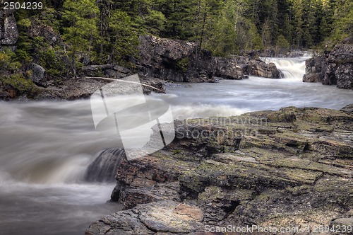 Image of Waterfall Glacier National Park