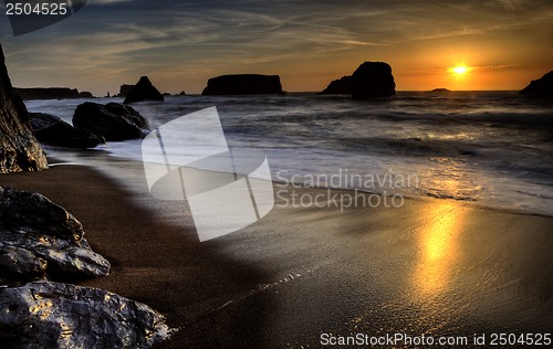 Image of Sunset Bandon Oregon