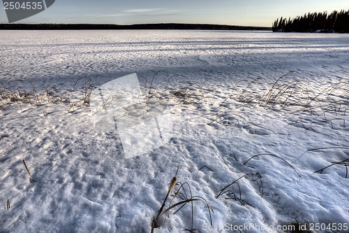Image of Northern Frozen Lake