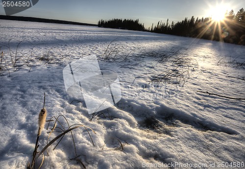 Image of Northern Frozen Lake