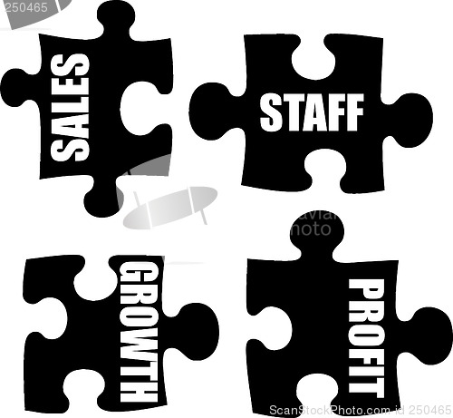 Image of business jigsaw