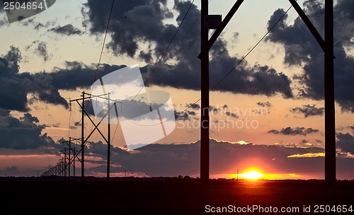 Image of Prairie Storm Clouds