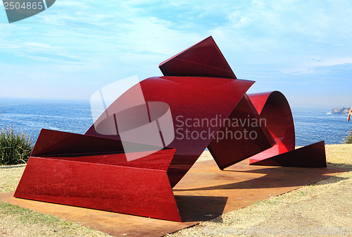 Image of Sculpture by the Sea exhibit at Bondi