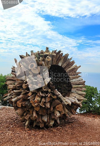 Image of Sculpture by the Sea exhibit at Bondi