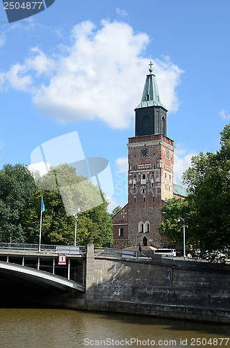 Image of Turku Cathedral is the Mother Church of Evangelical Lutheran in 