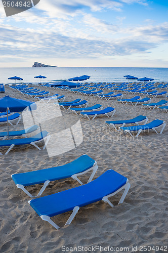 Image of Waiting for sunbathers