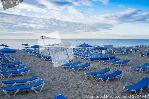 Image of Waiting for sunbathers