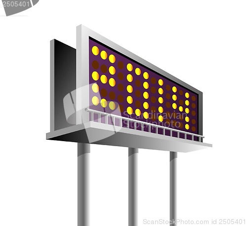 Image of Billboard Advertising New year 2014