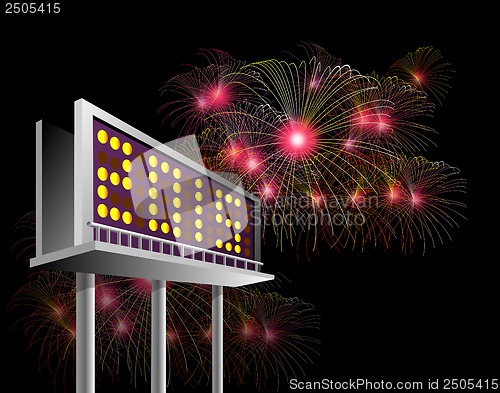 Image of Billboard Advertising New year 2015