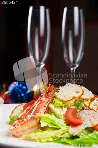 Image of Tasty shrimp salad
