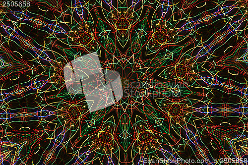 Image of Background with abstract luminous pattern