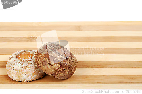 Image of Vanilla and chocolate gingerbread