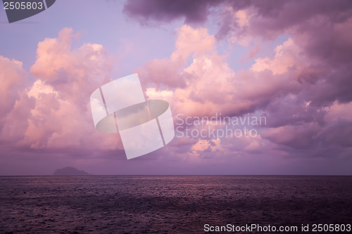 Image of evening sky