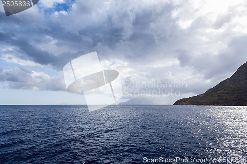 Image of ocean cloudscape