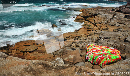 Image of Sculpture by the Sea exhibit at Bondi