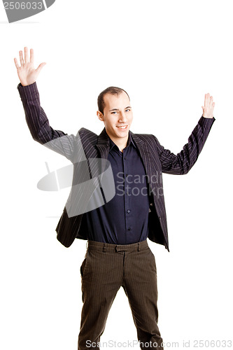 Image of Happy businessman