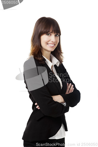 Image of Stressed woman at the office
