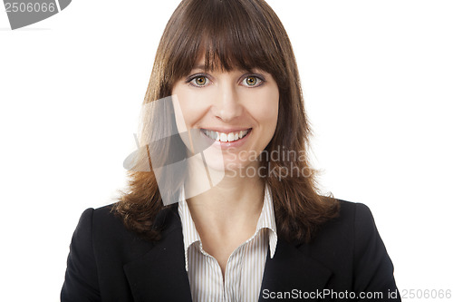 Image of Stressed woman at the office