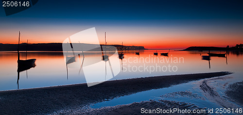 Image of Boats in the river