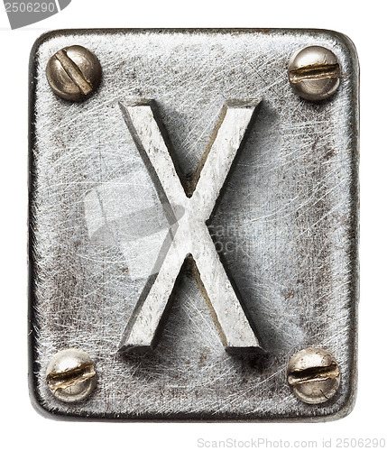 Image of Metal letter