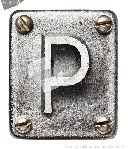 Image of Metal letter