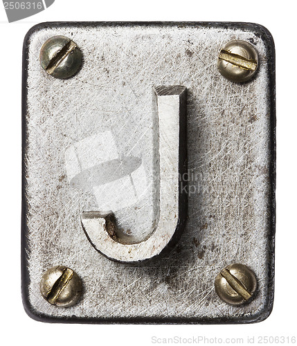 Image of Metal letter