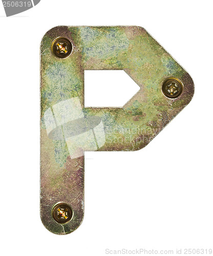 Image of Metal letter