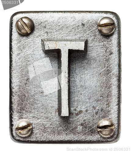 Image of Metal letter