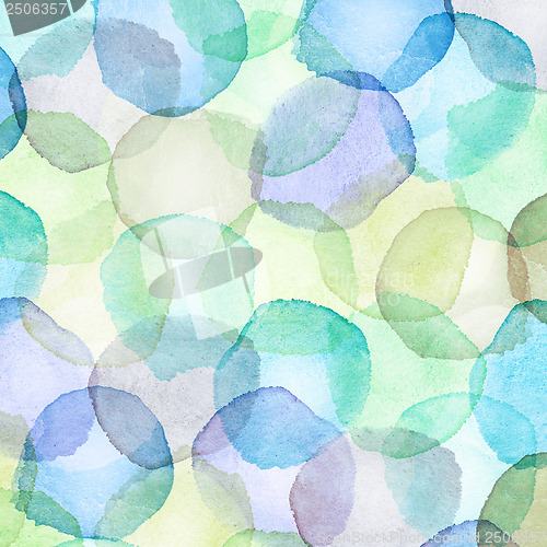 Image of watercolor dots