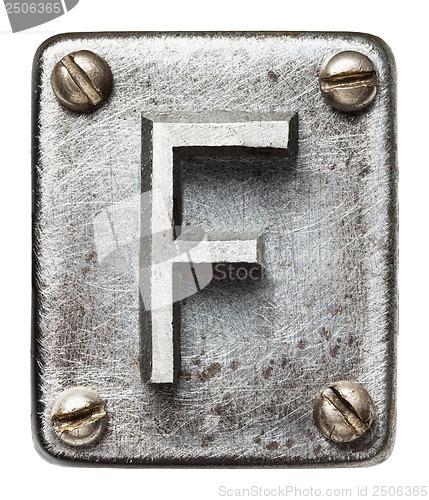 Image of Metal letter