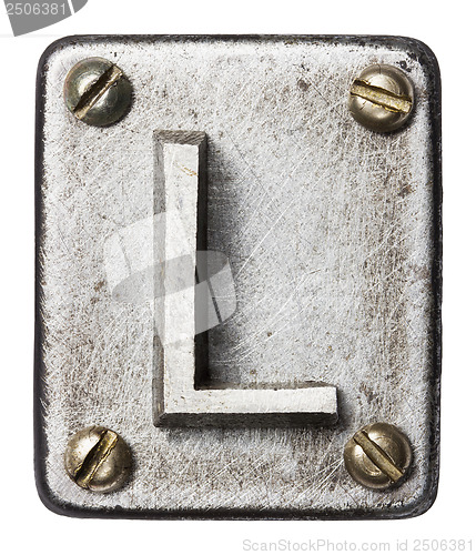 Image of Metal letter