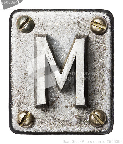 Image of Metal letter