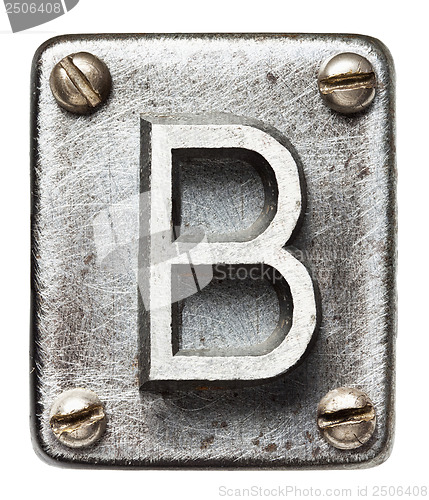 Image of Metal letter