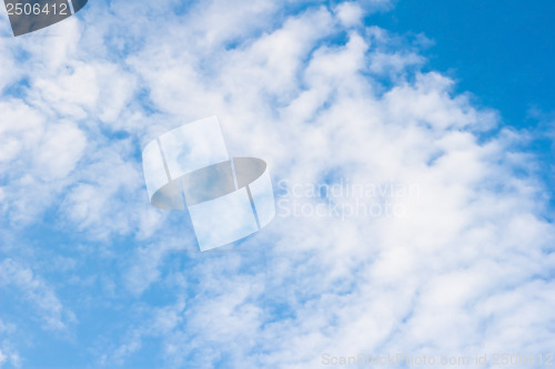 Image of Blue sky and clouds