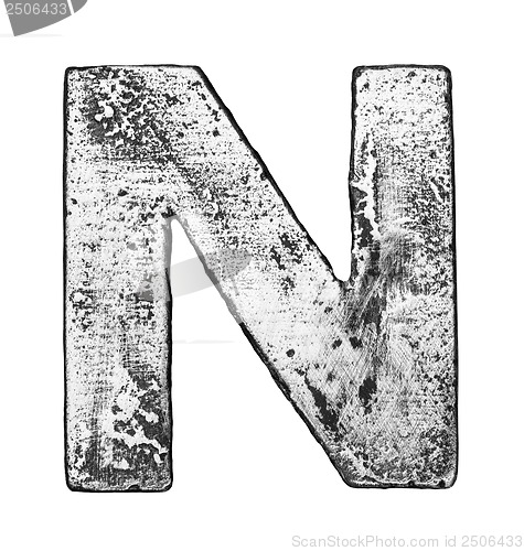 Image of Metal letter