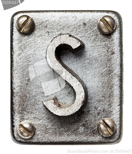 Image of Metal letter