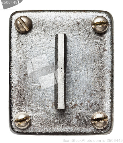 Image of Metal letter