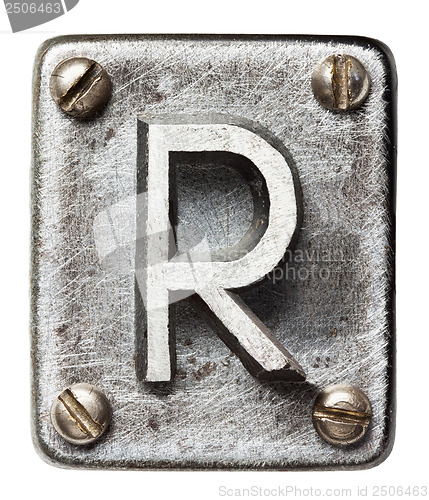 Image of Metal letter