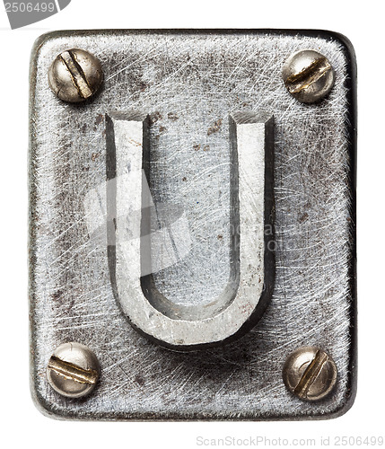 Image of Metal letter