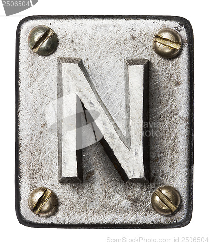 Image of Metal letter