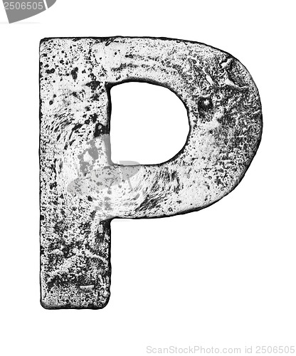 Image of Metal letter