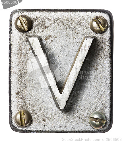 Image of Metal letter