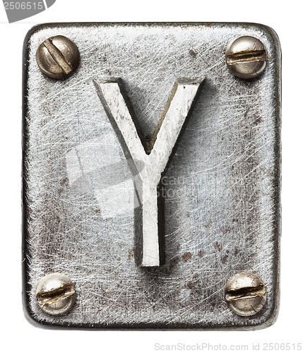 Image of Metal letter