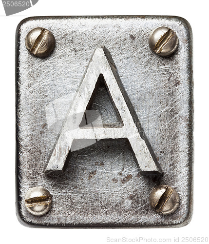 Image of Metal letter