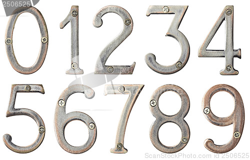 Image of Metal numbers