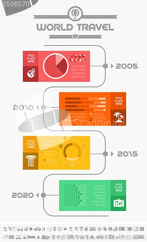 Image of Travel Infographic Template.