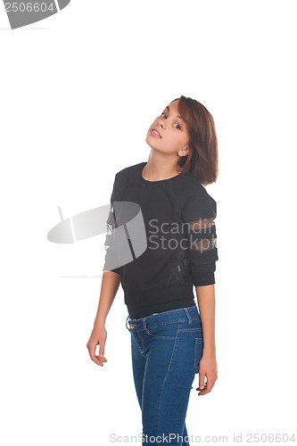 Image of Cute teenager girl