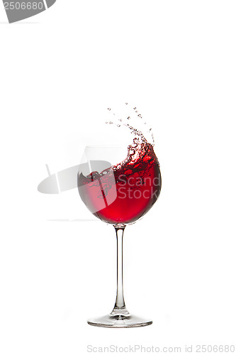 Image of red wine glass